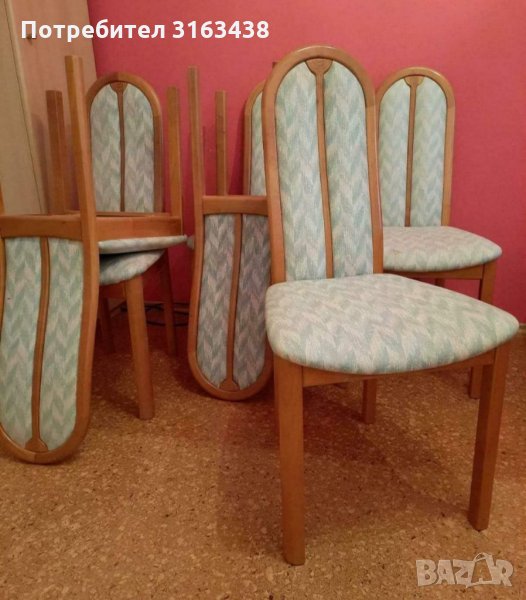 2бр трапезни столове от масив !, снимка 1
