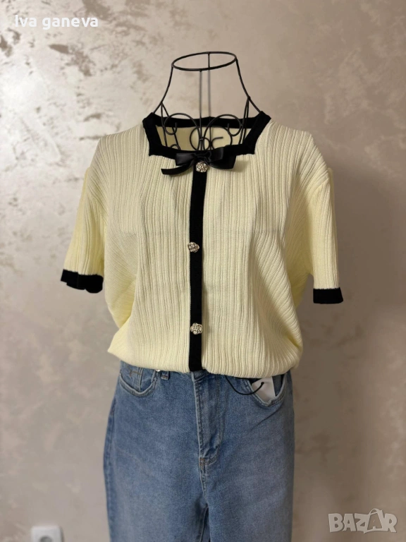 Блуза машинно плетиво , снимка 1
