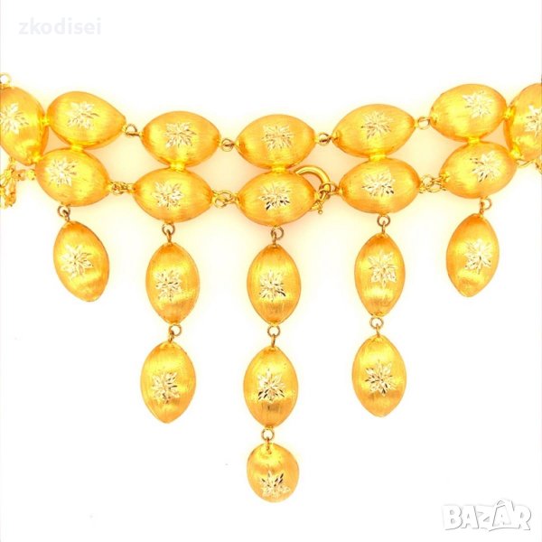 Златно колие 19,97гр. 47см. 14кр. проба:585 модел:16264-1, снимка 1