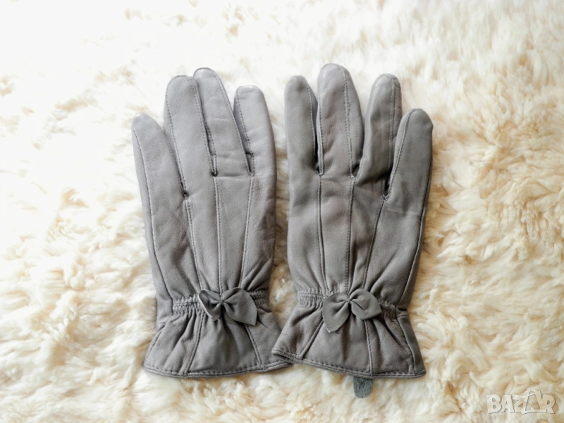 Дамски ръкавици от естествена кожа, снимка 1