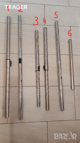 телескопична метална тръба за прахосмукачка , снимка 1