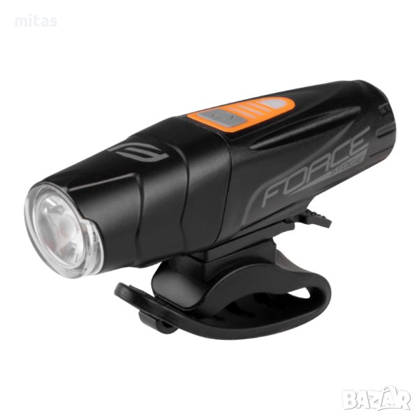 Предна OSRAM LED светлина за велосипед фар FORCE STOGIE 900 LM, USB, снимка 1