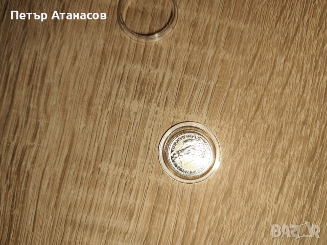 Сребърна монета Чарлз 3, снимка 2 - Нумизматика и бонистика - 52280628