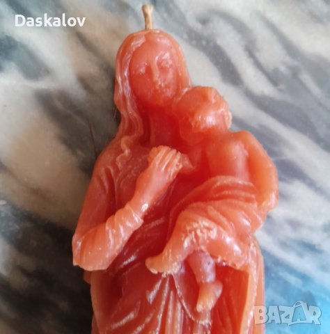 Продавам свещ Дева Мариа, снимка 6 - Декорация за дома - 41346024