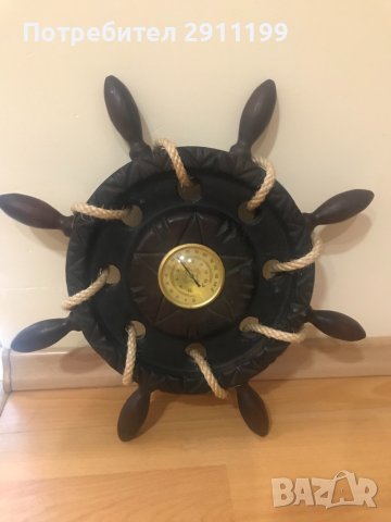 Стар дървен термометър, снимка 5 - Декорация за дома - 38981356