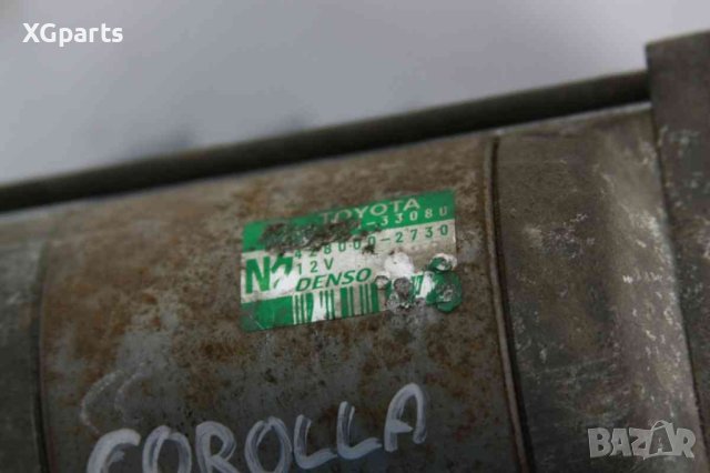Стартер за Toyota Corolla 1.4d4d 90к.с. (2001-2007) 428000-2730, снимка 2 - Части - 41340316