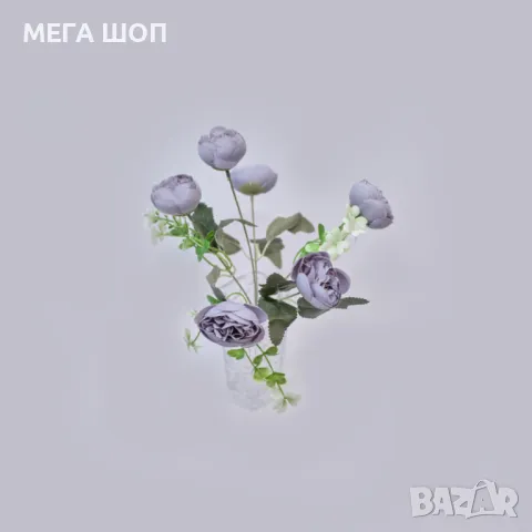 Изкуствени аранжировки с божури, снимка 4 - Изкуствени цветя - 50332450