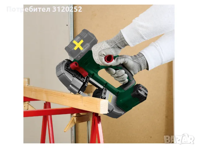 Акумулаторна лентоотрезна машина Parkside , снимка 5 - Други инструменти - 48553119