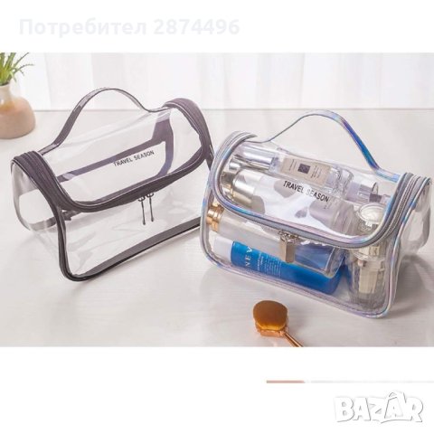 3981 Прозрачна чанта за козметични продукти