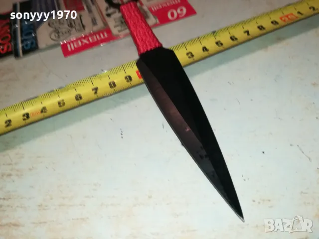 КАМА-НОЖ С ЧЕРВЕНА ОПЛЕТКА 1303250716, снимка 13 - Ножове - 49473586