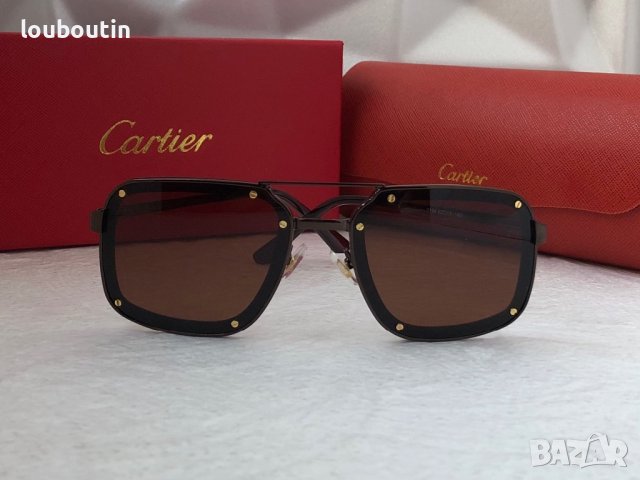 Cartier мъжки слънчеви очила, снимка 4 - Слънчеви и диоптрични очила - 41742408