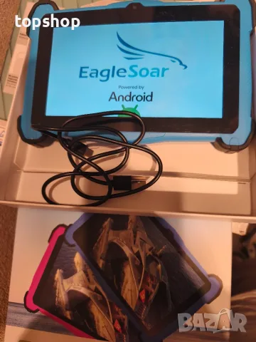 Нов детски таблет EagleSoar 7" (10GB RAM / 64GB ROM / Android 15 / Син)  , снимка 9 - Таблети - 55825613