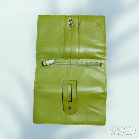 Дамско портмоне 3 ЦВЯТА естествена кожа портфейл страхотен подарък НОВ, снимка 5 - Портфейли, портмонета - 49155187