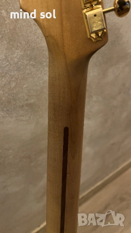 Fender Squier Stratocaster Neck 1993 с къстъм електроника, снимка 11 - Китари - 53830089