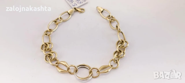 Нова-Златна гривна-5,46гр/14кр, снимка 5 - Гривни - 51037842