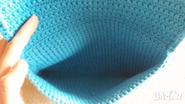 Плетена чанта, снимка 2 - Чанти - 36047554