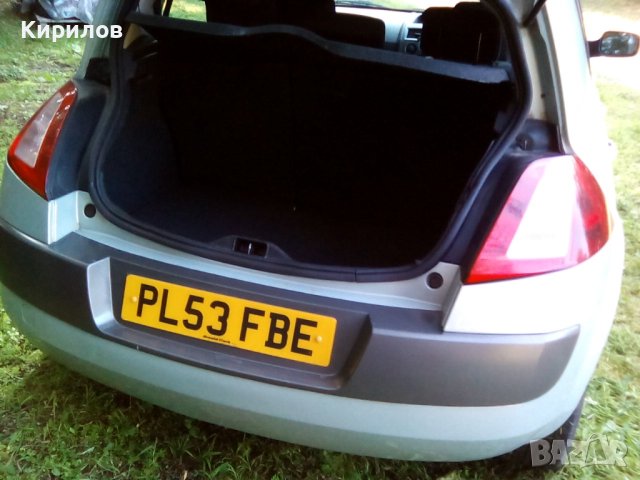 Задна броня за Renault Megane Рено Меган 2 Hatchback, снимка 3 - Части - 41778156