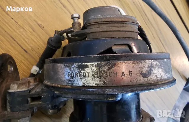 Ретро Клаксон Bosch , снимка 3 - Антикварни и старинни предмети - 48037553