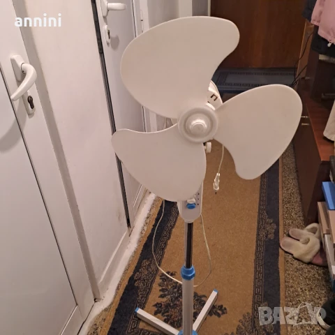 ВЕНТИЛАТОР  НА 3 СТЕПЕНИ  ОХЛАЖДАНЕ  височ  123 см, снимка 2 - Други стоки за дома - 50693186