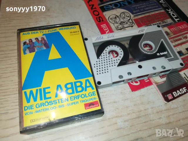 ABBA-BASF TAPE 1408251210, снимка 4 - Аудио касети - 51363844