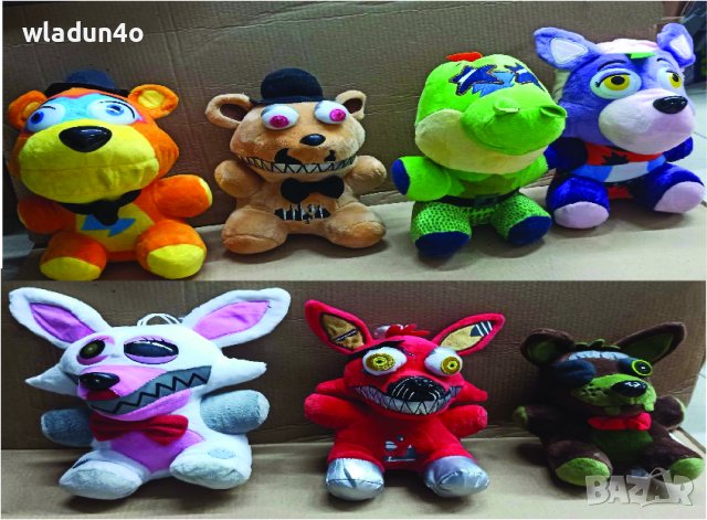 Плюшени Фреди/Five Nights at Freddy’s;ключодържатели-7лв-12лв, снимка 17 - Плюшени играчки - 42809372