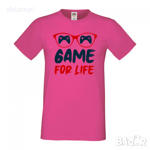 Мъжка тениска Game For Life, снимка 7 - Тениски - 36193154