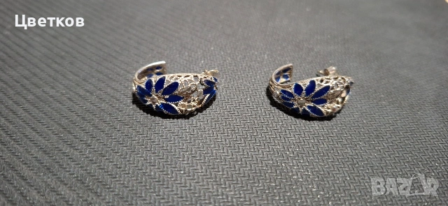 Сребърни обеци модел 2007 година