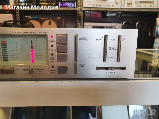 Усилвател Marantz PM420 В отлично техническо състояние, много добър външен вид., снимка 5 - Ресийвъри, усилватели, смесителни пултове - 41954967