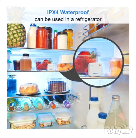 Bluetooth сензор за температура и влажност, снимка 2 - Друга електроника - 53250571