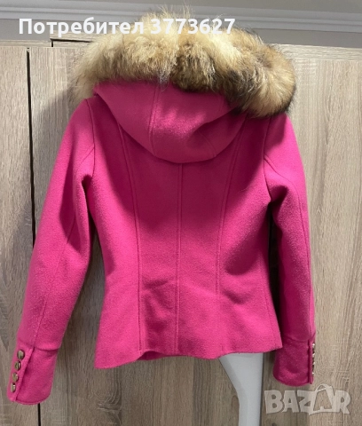 Зимно кашмирено палто на Алеса, снимка 3 - Якета - 52815920