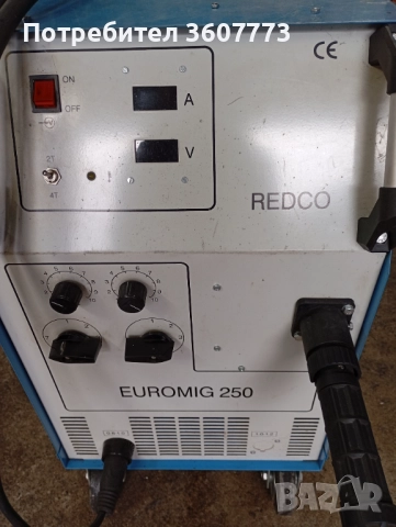 Телоподаващо REDCO 250 A професионално, снимка 3 - Други машини и части - 52548776