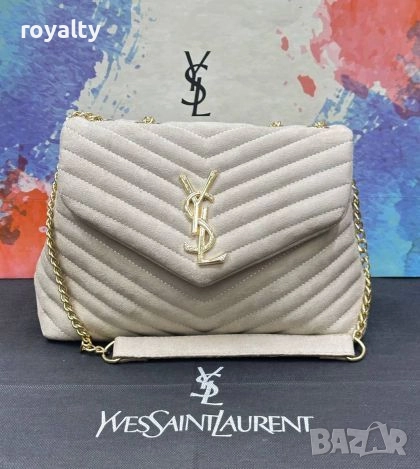Yves Saint Laurent Дамски Луксозни Чанти Два Цвята , снимка 2 - Чанти - 52139827