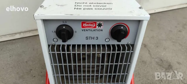 Електрическа печка Helios STH 3, снимка 4 - Отоплителни печки - 48625395
