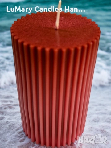 Свещ “Релеф”, снимка 3 - Декорация за дома - 53223142