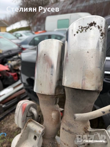 генерация ауспуси 4e0 253 411 611 aa exhaust system silencer генерация audi a8 s8 d3 5.2 450hp facel, снимка 2 - Части - 53619766