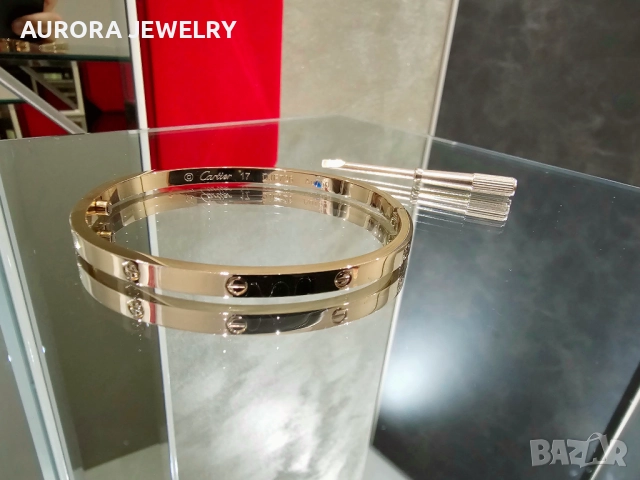 CARTIER Love Rose Gold Classic Small Model Гривна с Отверка