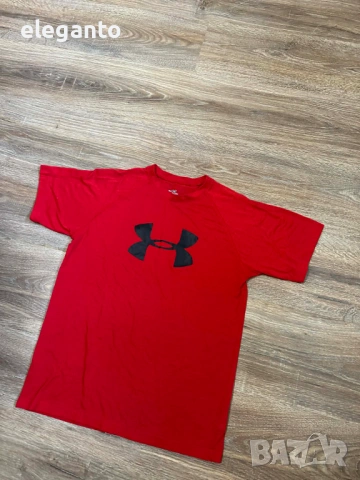 Юношеска тениска UNDER ARMOUR BIG LOGO T-Shirt , М/154 размер , снимка 3 - Тениски - 53868912