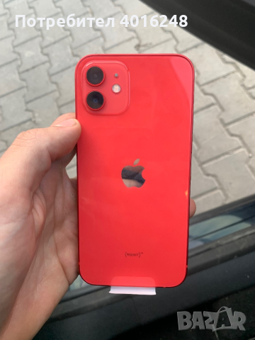 ЧИСТО НОВ! iPhone 12 red 100%battery, снимка 9 - Apple iPhone - 44700683