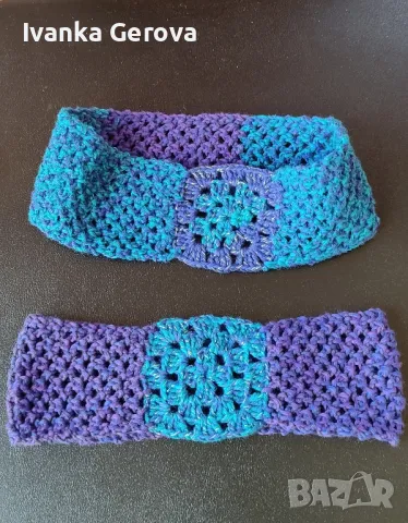 Ръчно плетени ленти за коса
