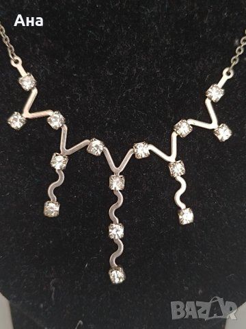 Красиво сребърно колие БХ17, снимка 1