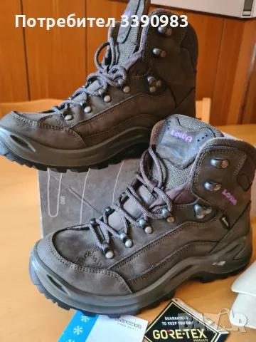 Туристически обувки LOWA RENEGADE GTX MID Ws, снимка 10 - Спортна екипировка - 48909208