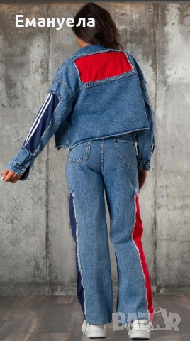 Дънков комплект по модел на Pause намален, снимка 2 - Комплекти - 53624108