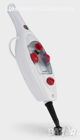 Безкабелена  парочистачка  2 в1 Maxxmee : до 20 минути непрекъсната пара,1300 W, снимка 3 - Парочистачки и Водоструйки - 53123941