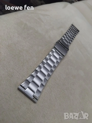 Верижка за часовник неръждаема стомана 24 мм!, снимка 8 - Мъжки - 53583840