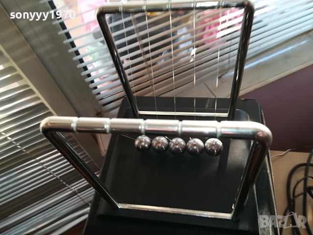 нютоновата люлка-стоманени топки 2912221555, снимка 12 - Колекции - 39136843