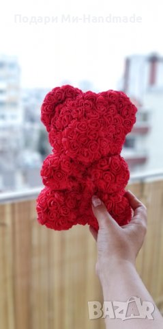 Мече от вечни рози , снимка 1