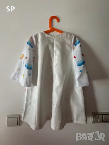 Нова Детска рокля Love made love - 7-8 г., снимка 6 - Детски рокли и поли - 50428339