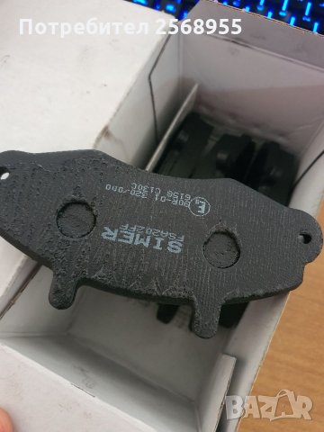 SIMBER 516 Накладки предни FORD Transit Mk3 Mk4 1985-2000 / OE 5028763 / OE 7018202 / OE 6197738  , снимка 3 - Части - 35901069