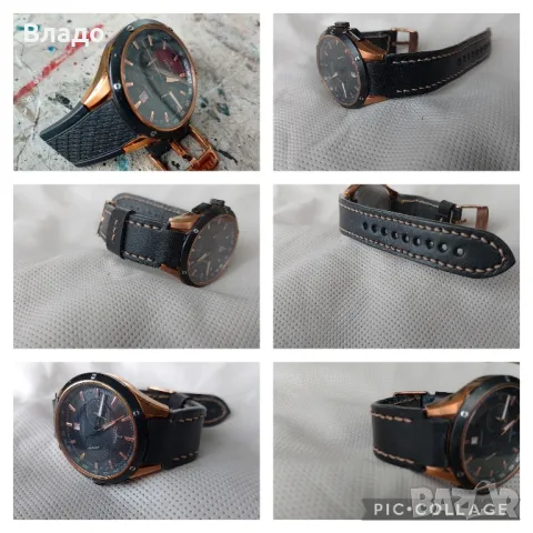 изработване на кожени каишки по поръчка Invicta,police,dizel, Seiko, citizen, Tissot , снимка 7 - Каишки за часовници - 49945742