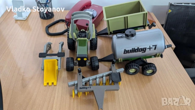 Трактор Bulldog +7